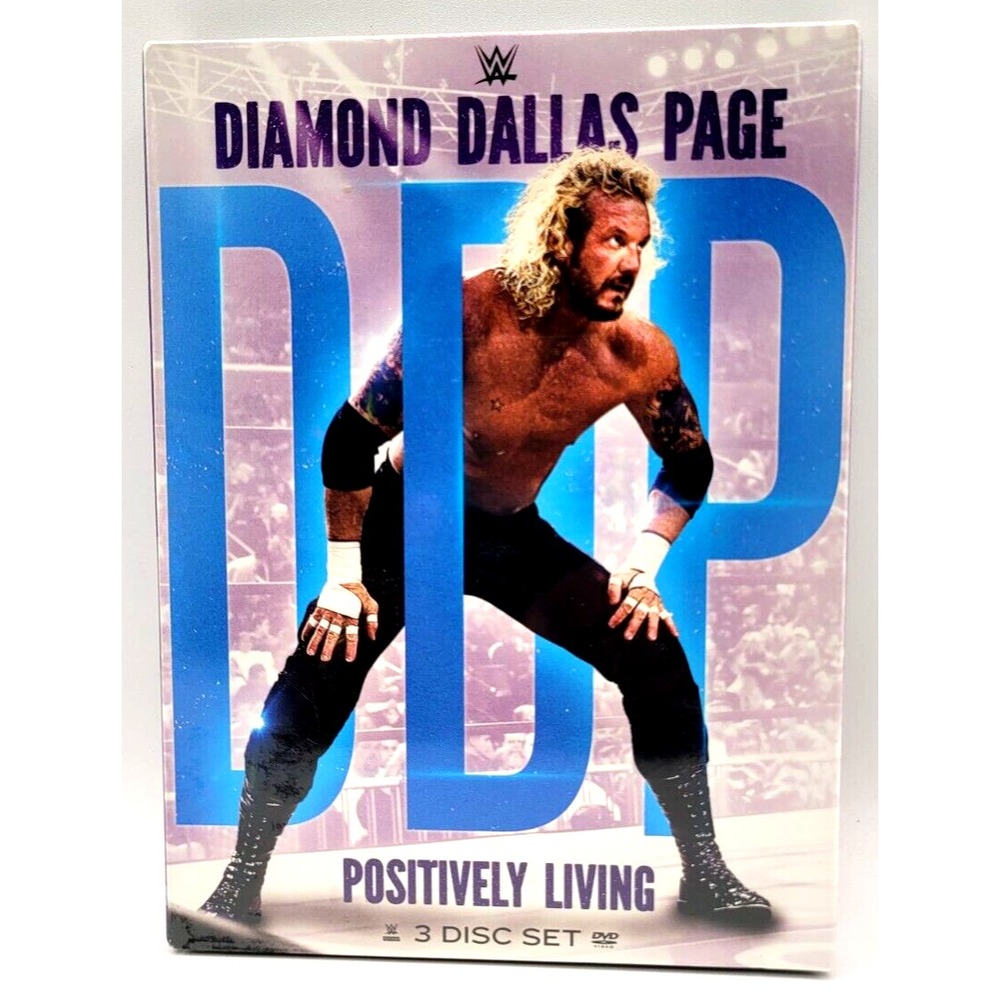 DIAMOND DALLAS PAGE: POSITIVELY LIVING 3 DISC SET WWE WWF WCW NEW FACTORY SEALED